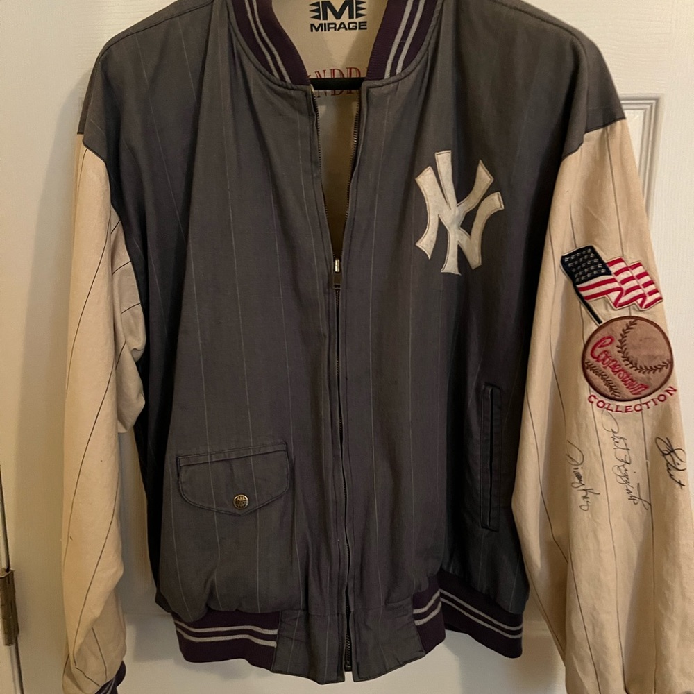 Vintage autographed NY Yankee Jacket